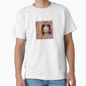 Portrait Of Linda Ronstadt Classic T-Shirt Modern